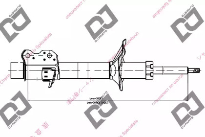 Амортизатор DJ PARTS DS1110GS